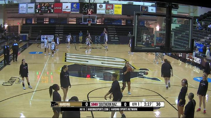 Thumbnail image for HU Women's Basketball vs Southern Nazarene 1/9/2025