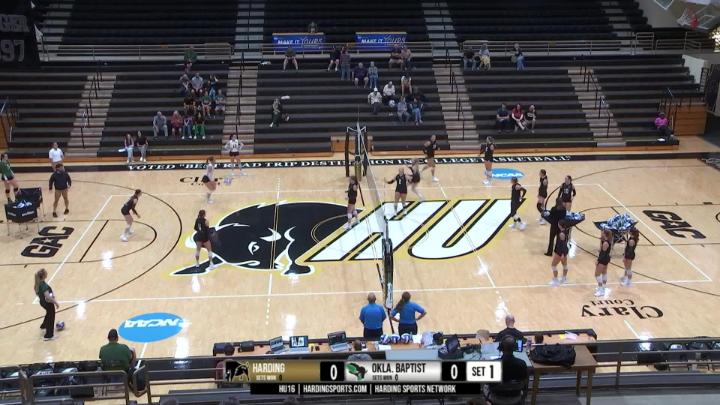 Thumbnail image for HU Volleyball vs. Oklahoma Baptist 10/10/2025