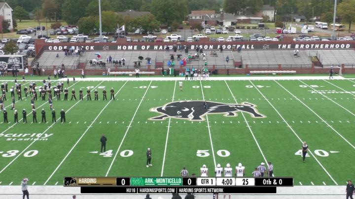 Thumbnail image for HU Football vs. Ark.-Monticello 10/25/2025