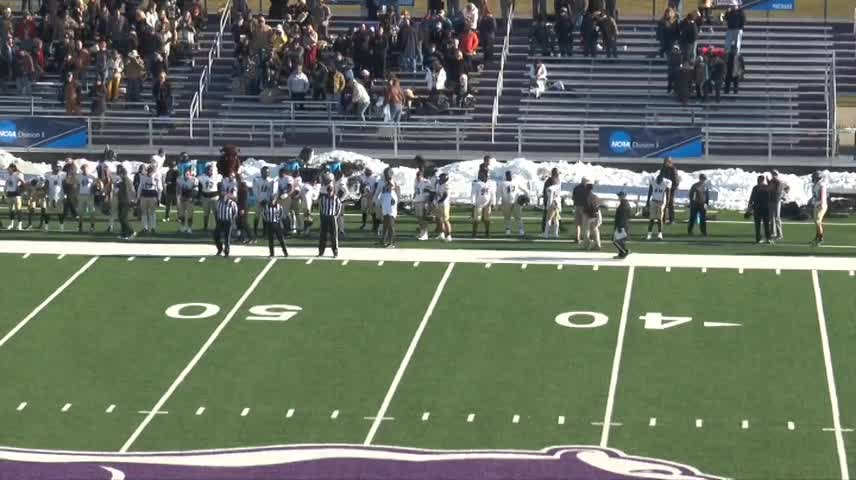 Thumbnail image for HU Football vs University of Sioux Falls (NCAA Division II Playoff Game) 11/26/2016